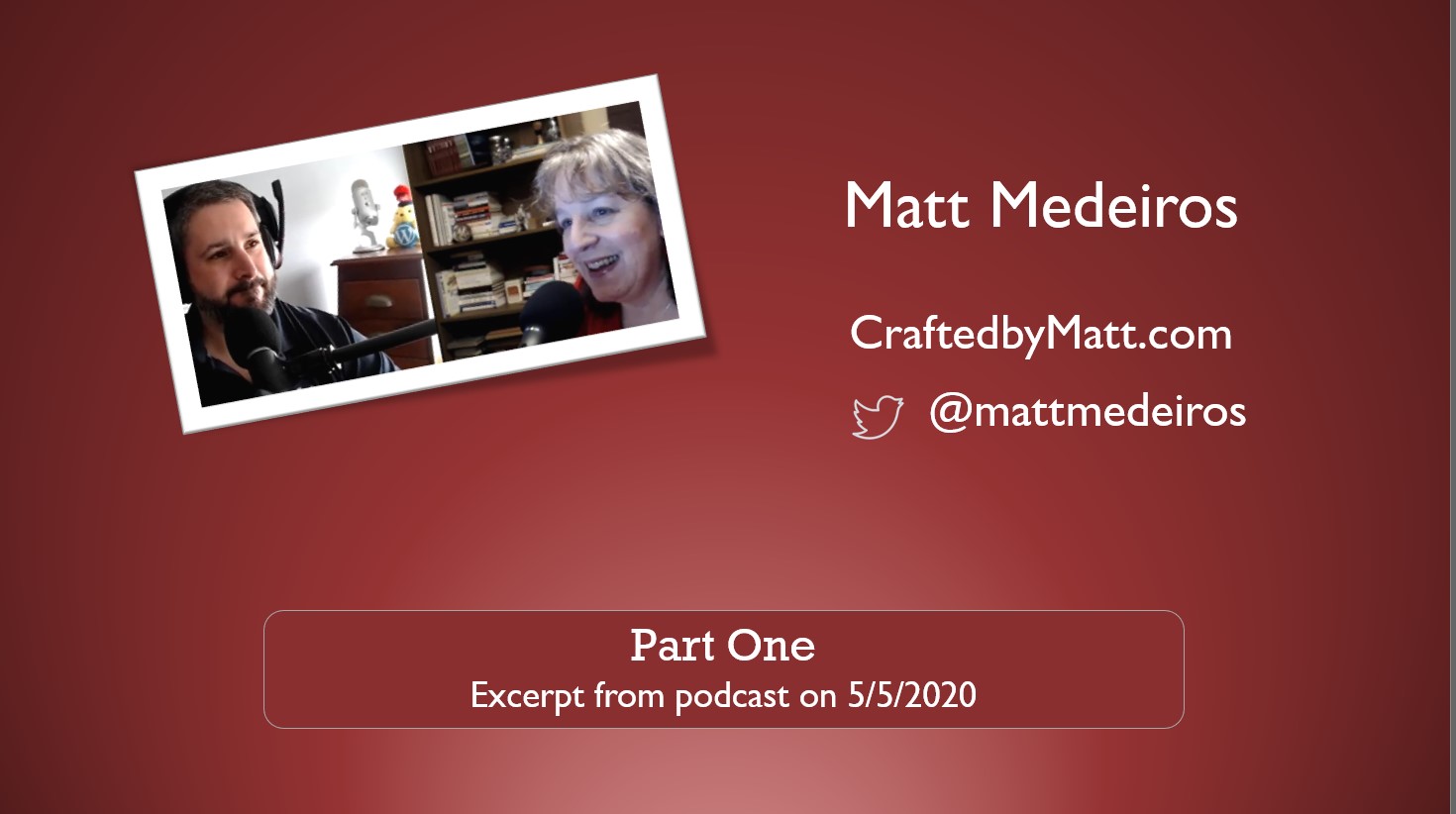 Matt Medeiros Talks Content Marketing (Part 1)